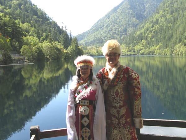 我和一位來自 嘉義開中醫診所的阿姨