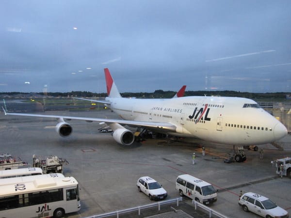 回程居然是同一台飛機