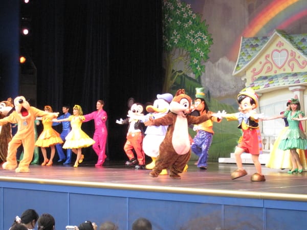 開始人物跳舞啦