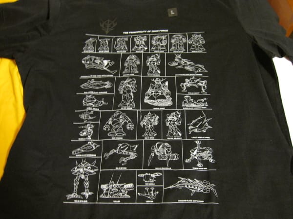 鋼蛋30周年紀念T,1300日幣