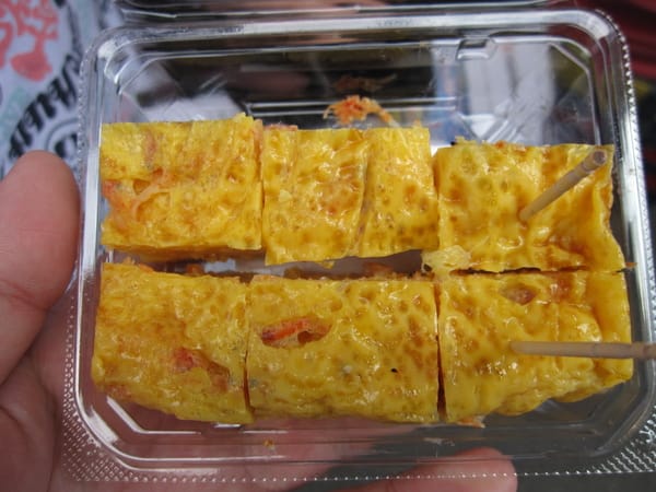 這樣才200日幣喔!有放櫻花蝦,甜甜好滋味