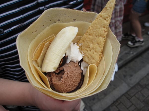 這是 Marion 的巧克力香蕉