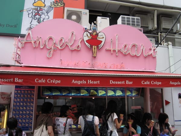 Angels Heart Cafe Creps 感覺兩家差不多啊!!