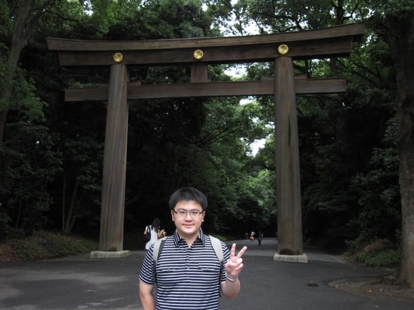 大鳥居,來自台灣的樹木