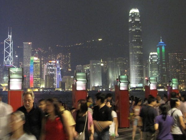 2009-10-03 香港Day1 幻彩詠香江-星光大道-橋底辣蟹