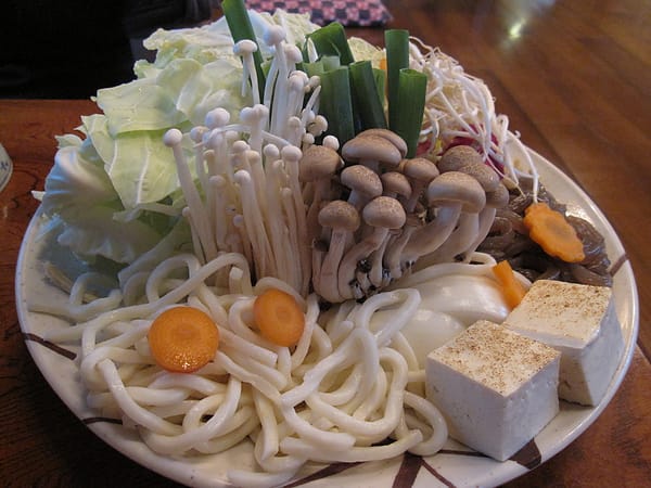 看起來相當養生的百菇園配菜