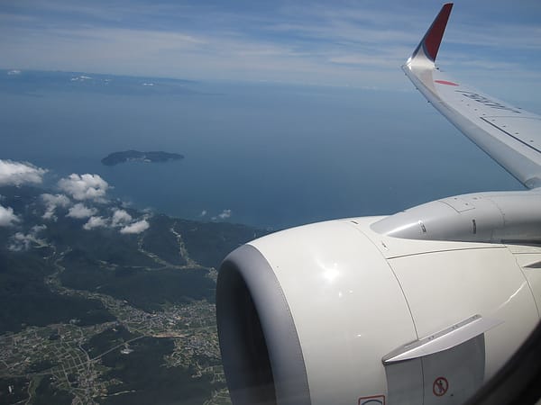 看到日本的土地了 看到日本的土地了