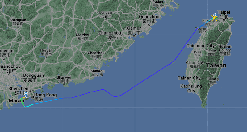 2023-07-30 國泰航空CX489 TPE-HKG 台