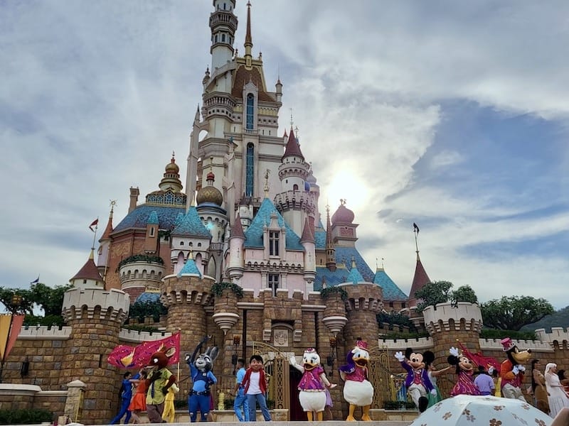 2023-07-31 四個人的香港Day2 三訪香港迪士尼