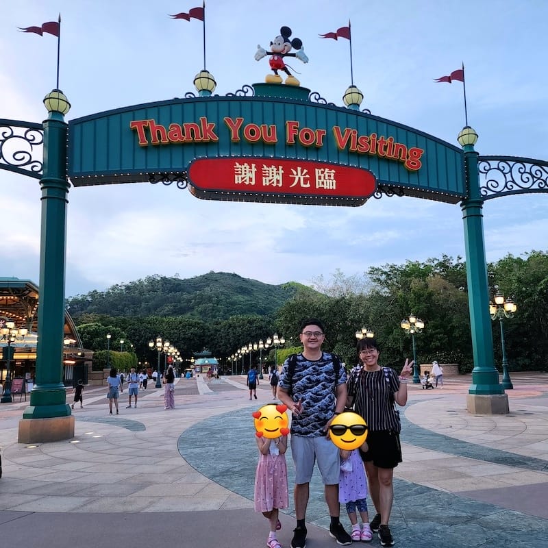 2023-07-31 四個人的香港Day2 三訪香港迪士尼