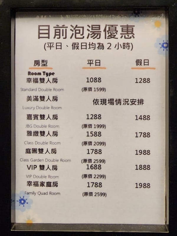 2023-01-20 [台北北投] 嘉賓閣溫泉會館嘉賓雙人