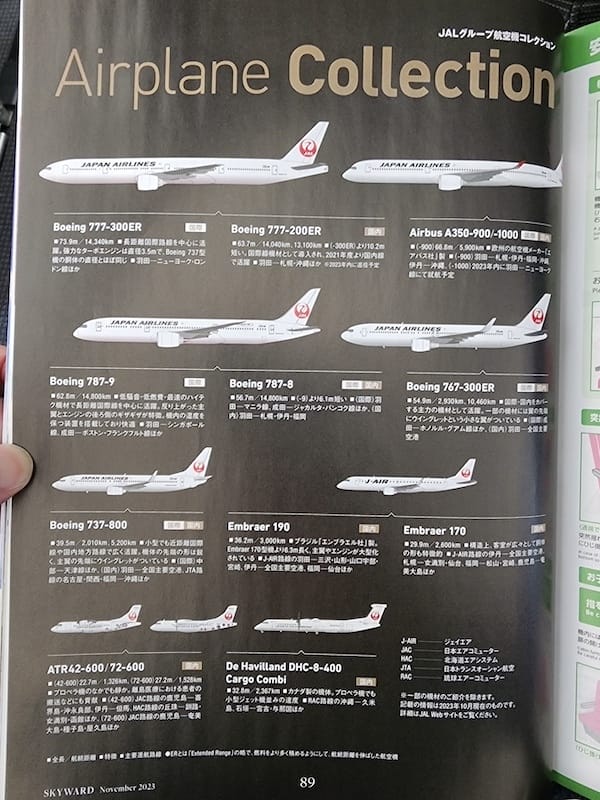 2023-11-19 日本航空JL802 TPE-NRT 