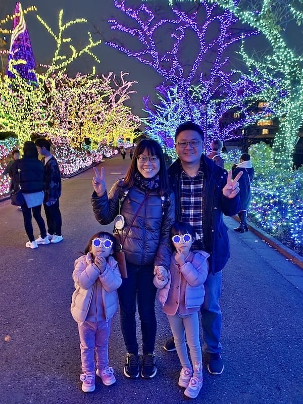 2023-11-22 東京賞楓旅Day4-2 夜訪讀賣樂園(