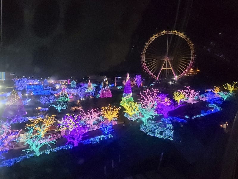 2023-11-22 東京賞楓旅Day4-2 夜訪讀賣樂園(