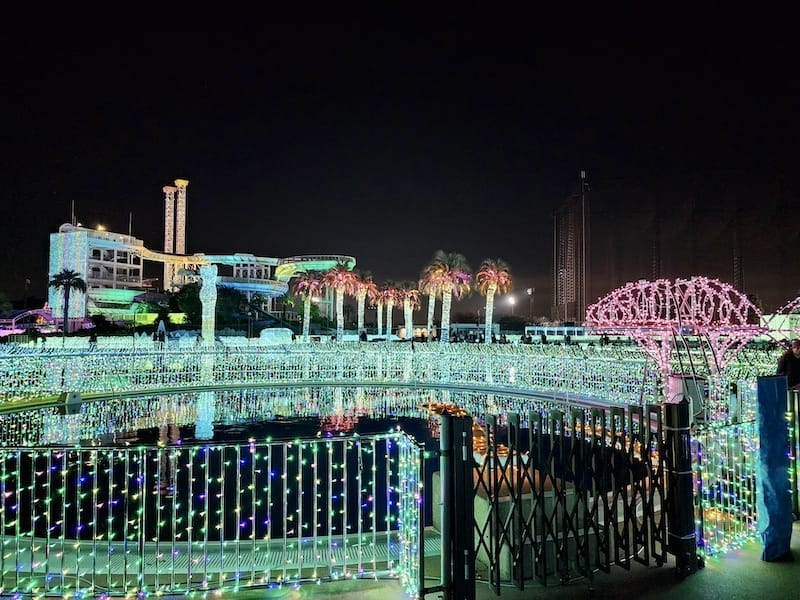 2023-11-22 東京賞楓旅Day4-2 夜訪讀賣樂園(