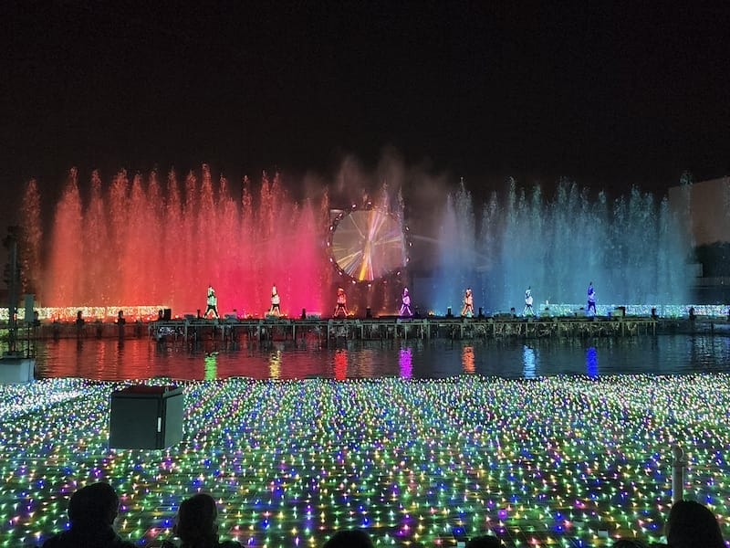 2023-11-22 東京賞楓旅Day4-2 夜訪讀賣樂園(