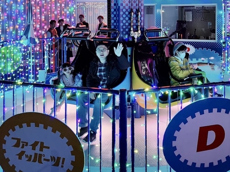 2023-11-22 東京賞楓旅Day4-2 夜訪讀賣樂園(