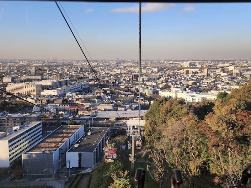 2023-11-22 東京賞楓旅Day4-2 夜訪讀賣樂園(