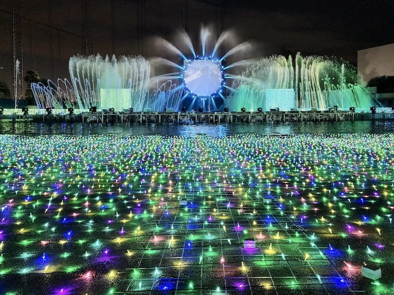 2023-11-22 東京賞楓旅Day4-2 夜訪讀賣樂園(