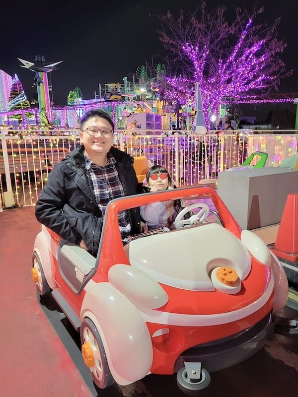 2023-11-22 東京賞楓旅Day4-2 夜訪讀賣樂園(