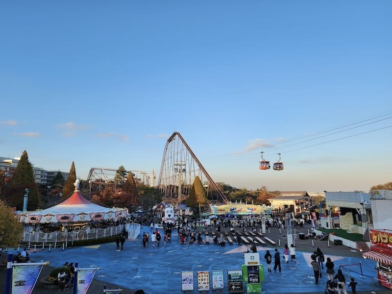 2023-11-22 東京賞楓旅Day4-2 夜訪讀賣樂園(