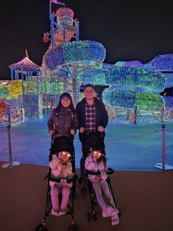 2023-11-22 東京賞楓旅Day4-2 夜訪讀賣樂園(