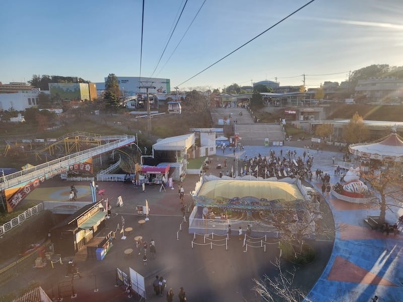 2023-11-22 東京賞楓旅Day4-2 夜訪讀賣樂園(