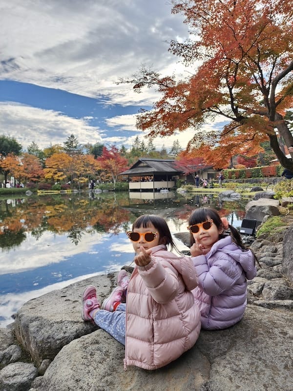 2023-11-23 東京賞楓旅Day5 昭和紀念公園銀杏步