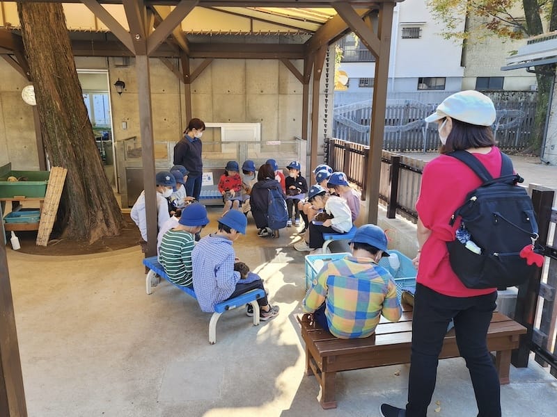 2023-11-24 東京賞楓旅Day6 板橋兒童動物園摸到