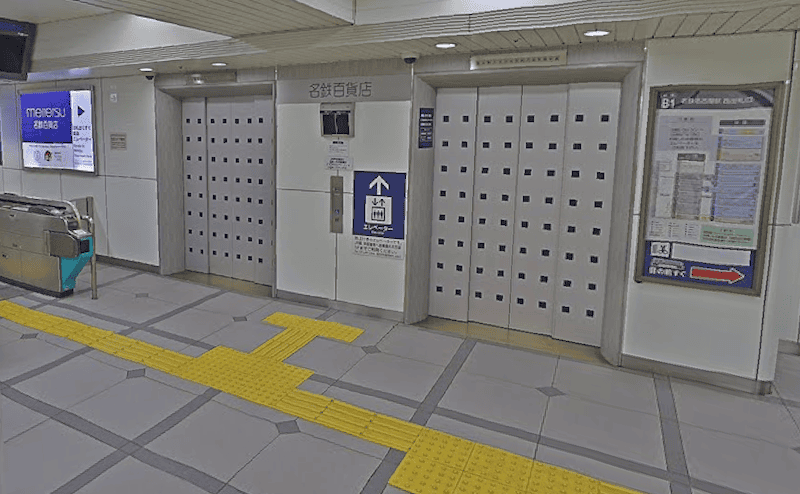 2024-03-28 名古屋站交通心得(攜帶大行李、嬰兒推車