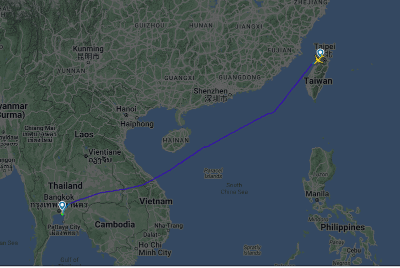 2024-11-01 中華航空 CI837 TPE-BKK 