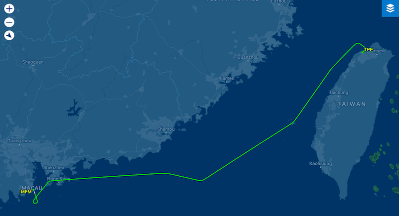 2025-08-17 長榮航空BR801 TPE-MFM 台