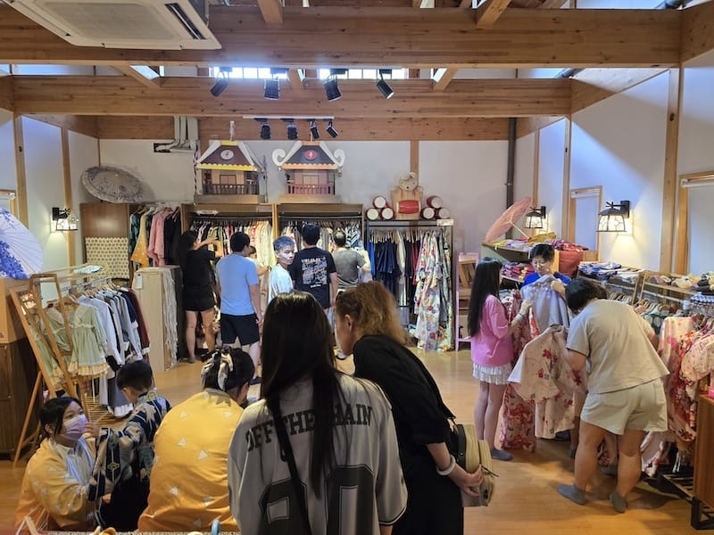 2025-07-28 綠舞日式主題園區萌寵互動+和服體驗+