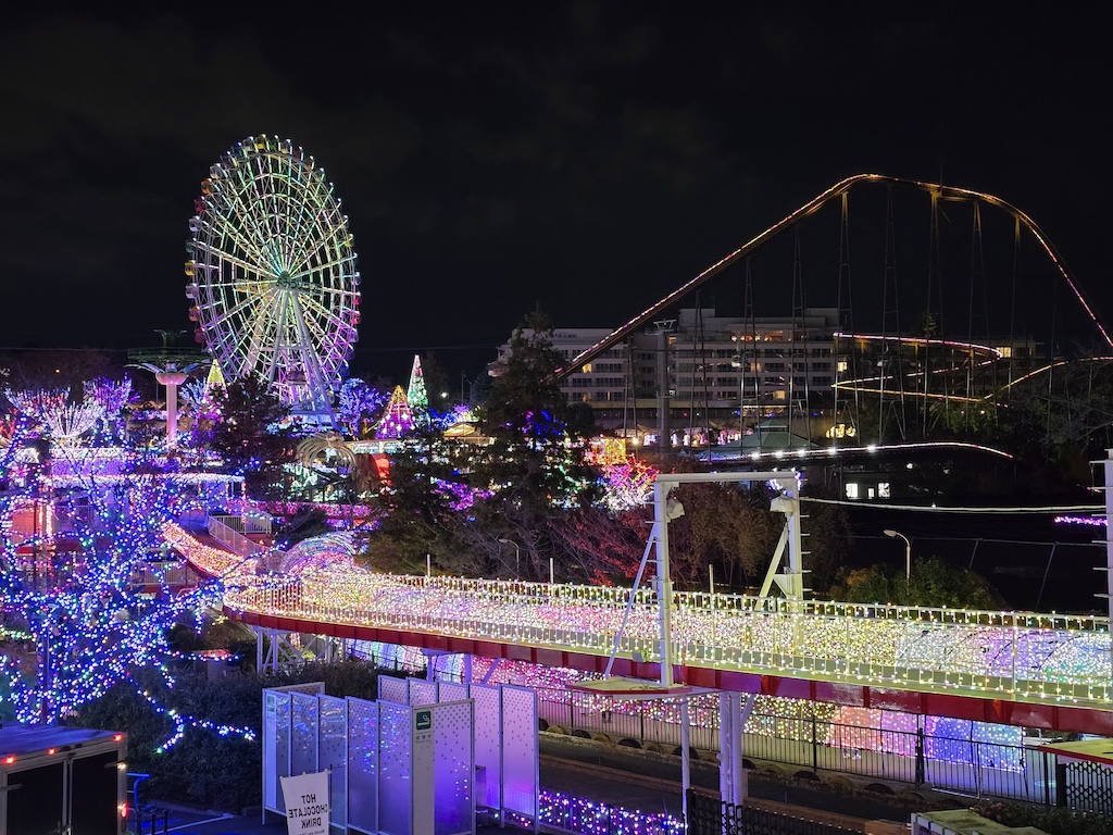 2025-11-28 東京親子賞楓旅 Day2-2 讀賣樂園寶石燈飾秀 - 第3張圖 2025-11-28 東京親子賞楓旅 Day2-2 讀賣樂園寶石燈飾秀