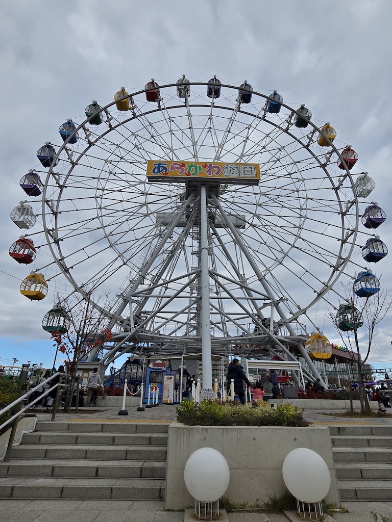 2025-11-29 東京親子賞楓旅Day3-2 荒川遊樂園+炸豬排一勝