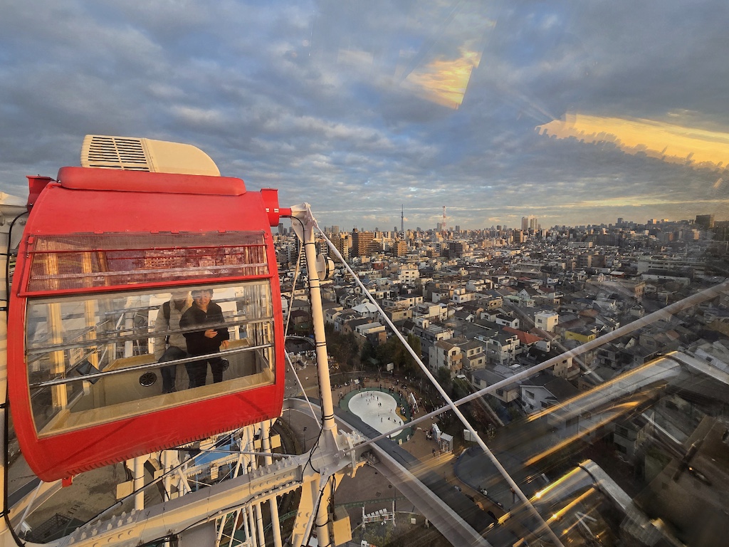 2025-11-29 東京親子賞楓旅Day3-2 荒川遊樂園+炸豬排一勝