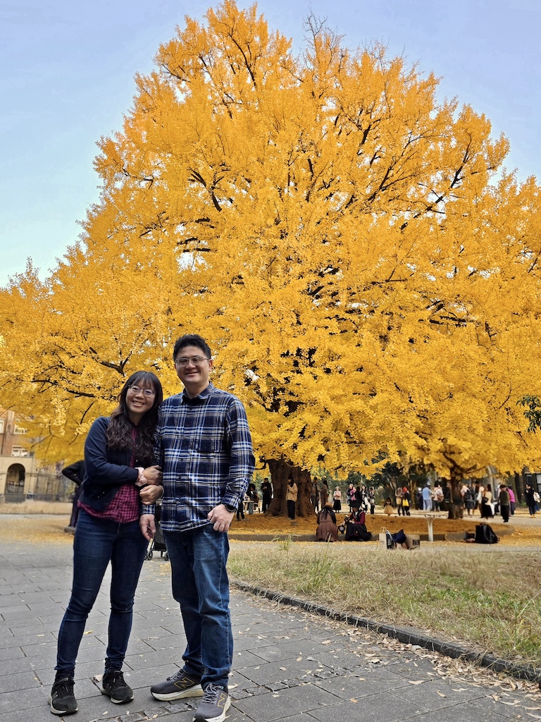2025-11-30 東京親子賞楓旅Day4-2 東大銀杏＋東京車站伴手禮＋やぶ久