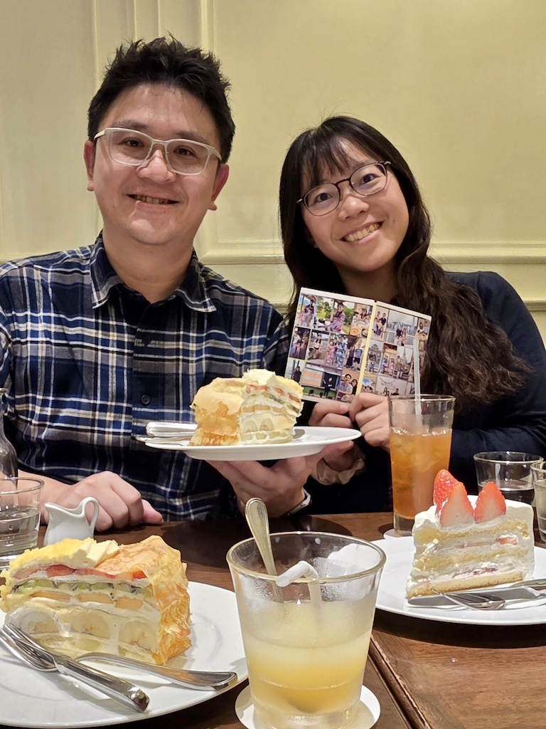 2025-11-30 東京親子賞楓旅 Day4-1 昭和紀念公園+Harbs慶生