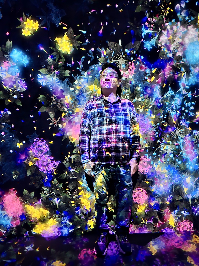 2025-12-01 東京親子賞楓旅Day5 Teamlab+敘敘苑＋六本木甜點