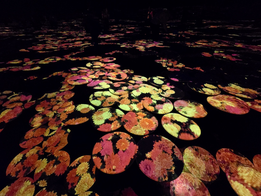 2025-12-01 東京親子賞楓旅Day5 Teamlab+敘敘苑＋六本木甜點