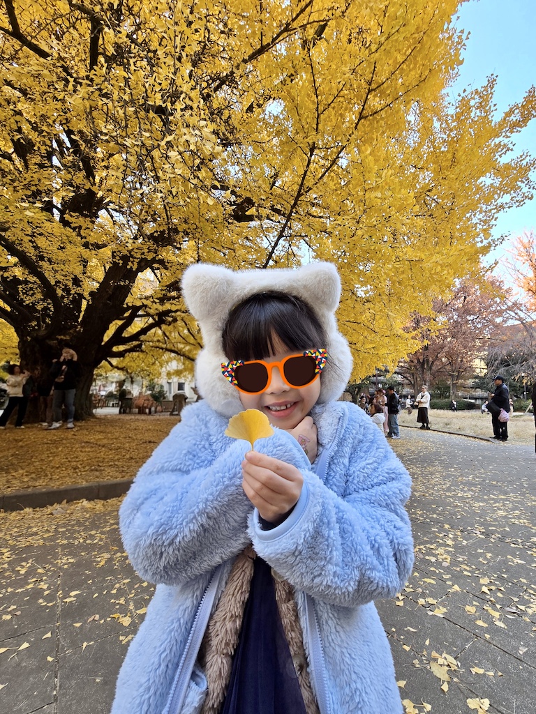 2025-11-30 東京親子賞楓旅Day4-2 東大銀杏＋東京車站伴手禮＋やぶ久