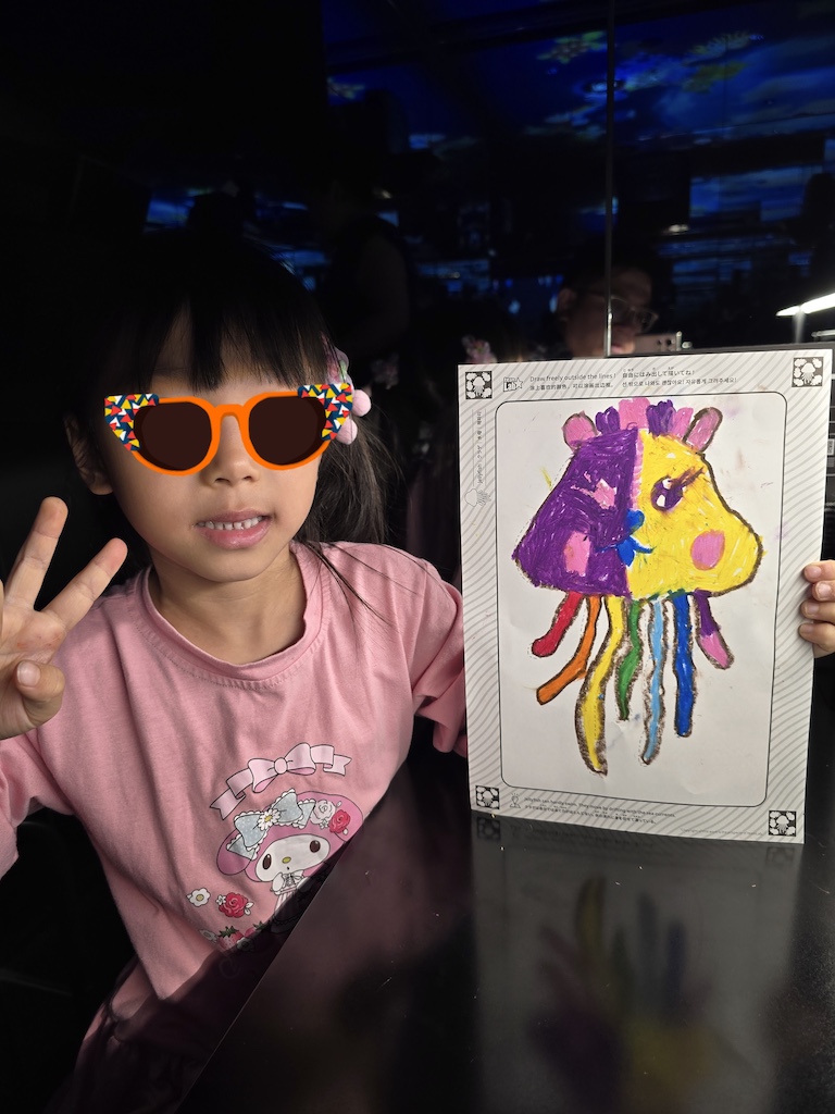 2025-12-01 東京親子賞楓旅Day5 Teamlab+敘敘苑＋六本木甜點