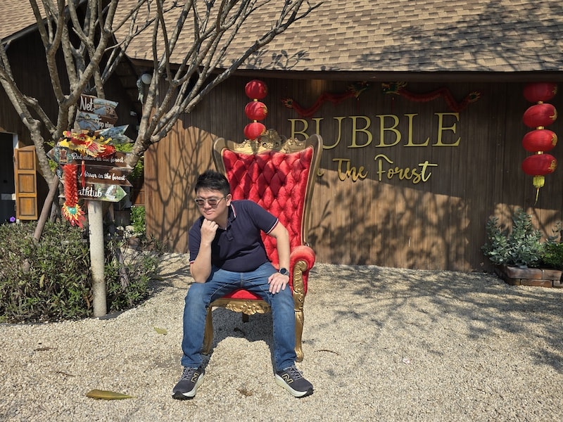 泰版小馬爾地夫Bubble in the Forest：除了仙境水池，還有拍不出網美照的我