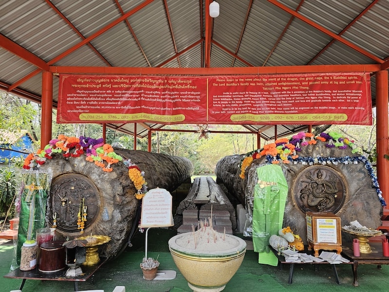 佛統府景點推薦：Wat Samphran 蟠龍寺、佛統大塔交通行程，火山蝦噴火秀大啖海鮮