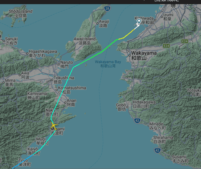 樂桃航空MM024 TPE-KIX 台北-關西飛行紀錄 - 第30張圖 樂桃航空MM024 TPE-KIX 台北-關西飛行紀錄