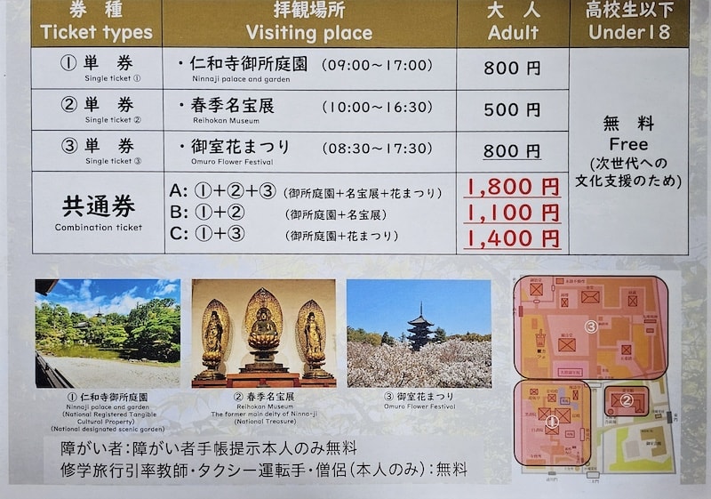 今年櫻花早開怎麼辦?京都「晚開櫻」首選仁和寺:帶孩子輕鬆賞櫻的世界遺產之旅 - 第4張圖 今年櫻花早開怎麼辦?京都「晚開櫻」首選仁和寺:帶孩子輕鬆賞櫻的世界遺產之旅