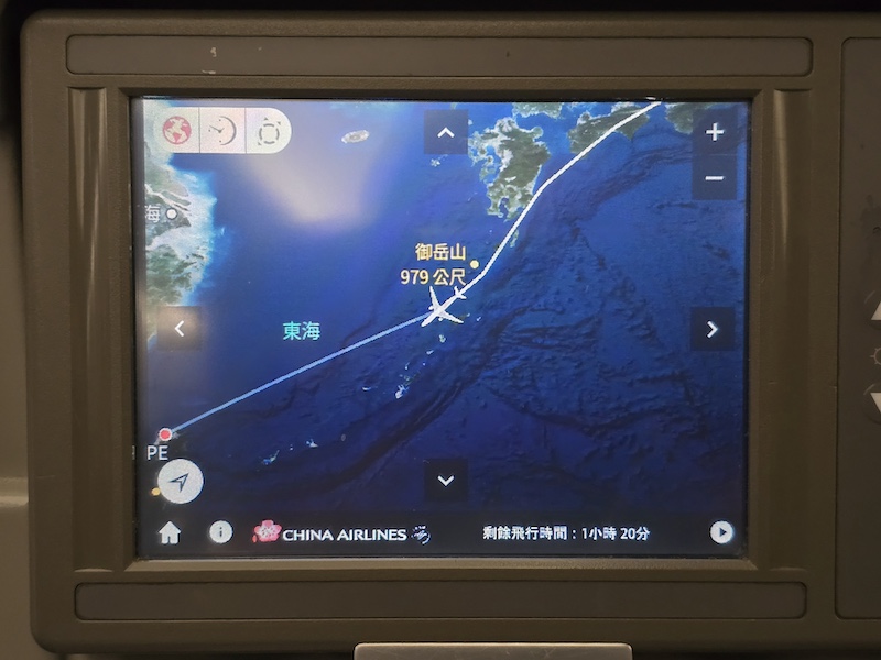 中華航空CI173 KIX-TPE 關西-台北飛行紀錄 - 第31張圖 中華航空CI173 KIX-TPE 關西-台北飛行紀錄