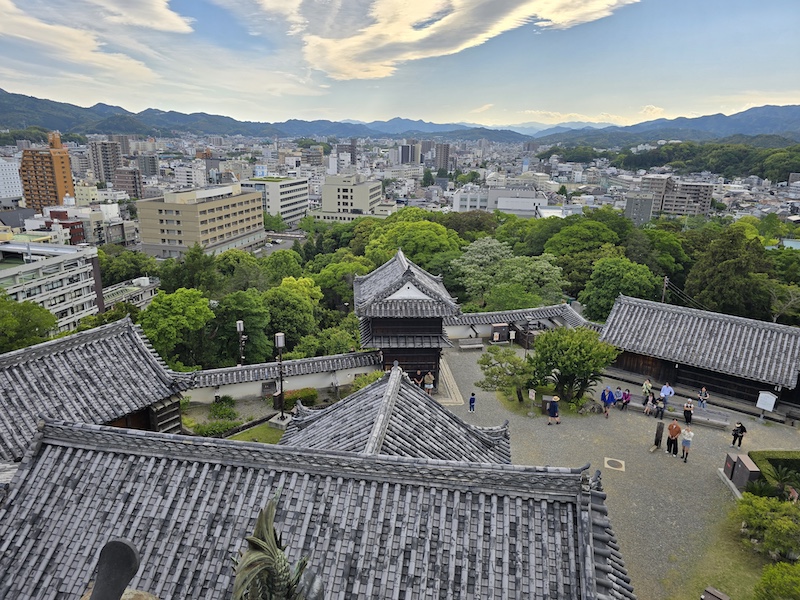 【四國高知旅遊】登頂日本現存天守「高知城」，弘人市場必吃「明神丸」炙燒鰹魚！
