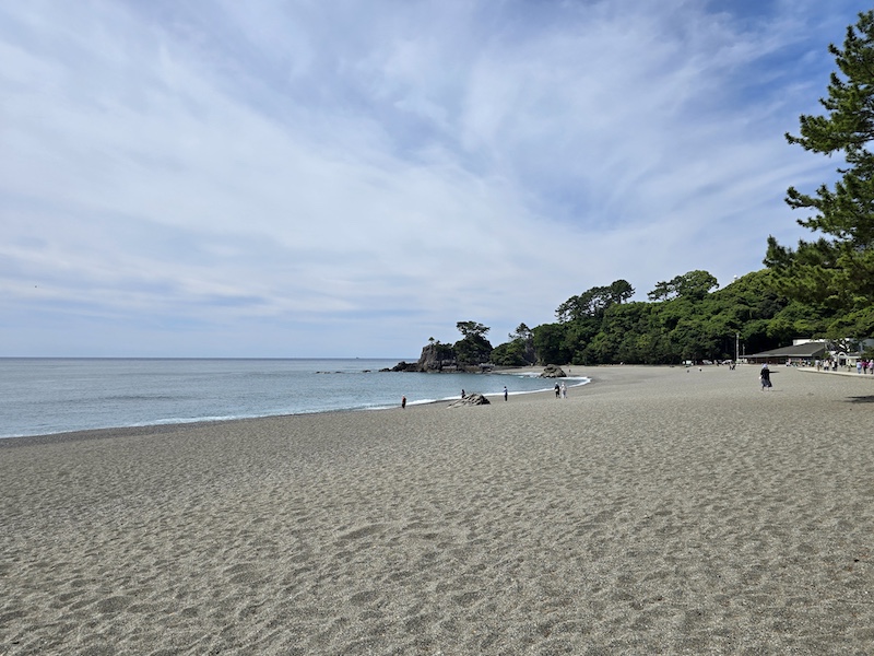 日本名海岸百選．眺望太平洋海景《桂濱海之露台．坂本龍馬銅像》
