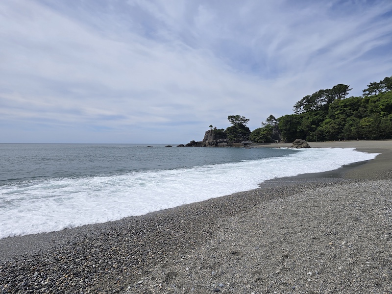 日本名海岸百選．眺望太平洋海景《桂濱海之露台．坂本龍馬銅像》